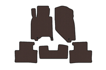 Infiniti G25/G35/37 (V36/CV36) 2006–2015 Carsuit gummimattor (G37 X, SD, brun) foto 1