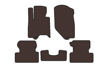Infiniti QX50 2007–2013 Gummimattor Carsuit (Brun) foto 1
