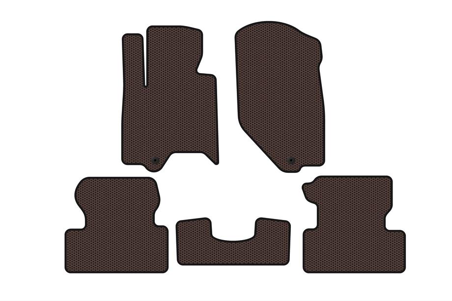 Infiniti QX50 2007–2013 Gummimattor Carsuit (Brun) Image