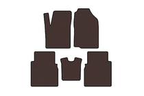 JAC J6 2011–2019 Gummimattor Carsuit (Brun) foto 1