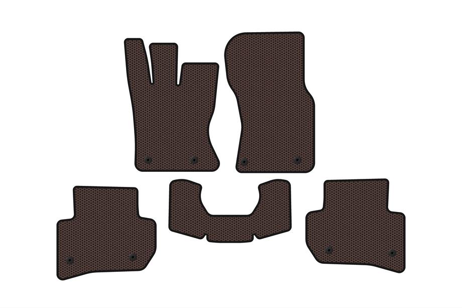 Jaguar F-PACE 2016– Gummimattor Carsuit (Brun) Image