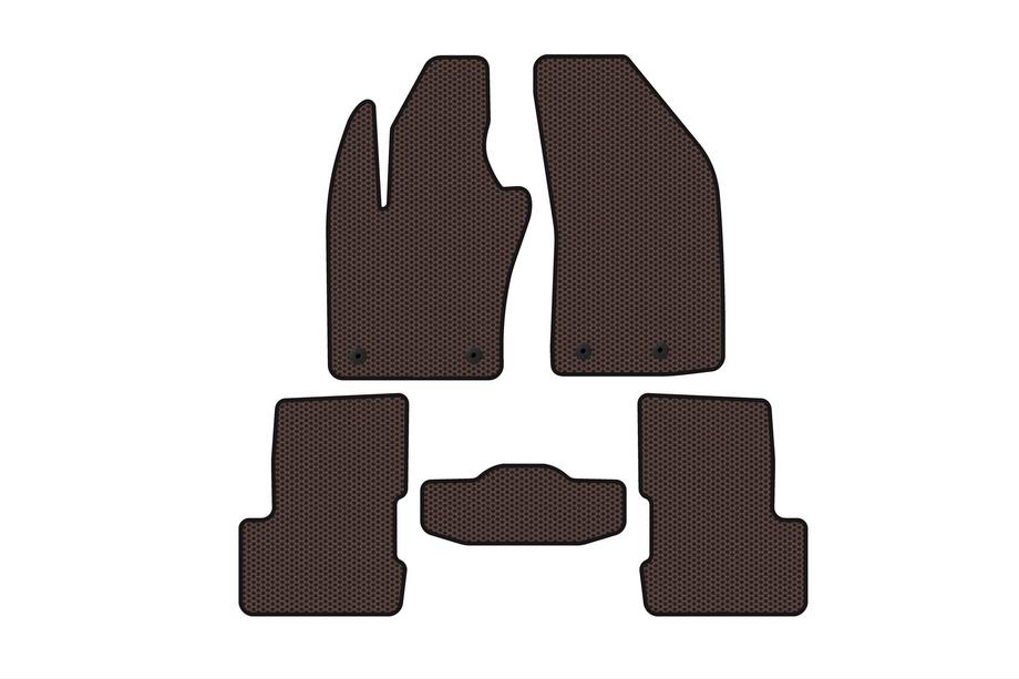 Jeep Renegade 2014– Gummimattor Carsuit V-2 (Brun) Image