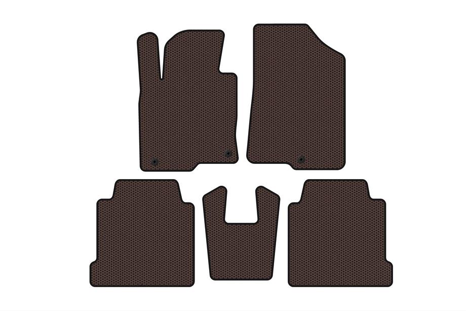 Kia Cadenza 2016– Gummimattor Carsuit (Brun) Image
