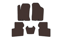 Kia Cerato 2 2010–2013 Gummimattor Carsuit (SD, brun) foto 1