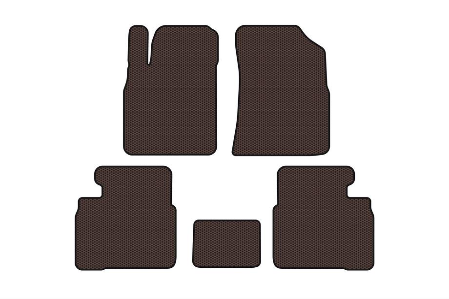 Kia Magentis 2000–2005 Gummimattor Carsuit (Brun) Image