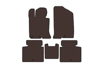 Kia Optima 2010–2016 Gummimattor Carsuit V-2 (SD, brun) foto 1