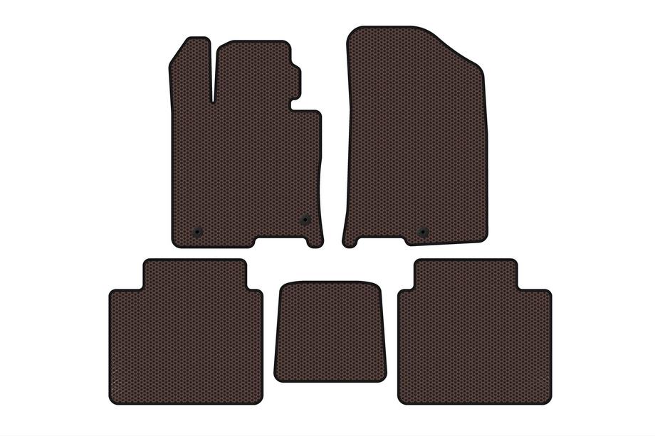 Kia Optima 2016– Gummimattor Carsuit (Brun) Image