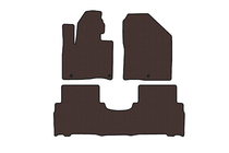 Kia Sorento III UM 2014–2020 Gummimattor Carsuit (2014-2018, 5-sits, brun) foto 1