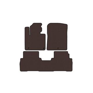 Gummimattor Carsuit (7-sits, brun) Kia Sorento III UM 2014–2020 foto 1