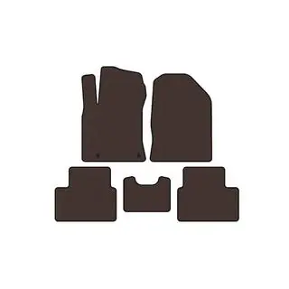 Gummimattor Carsuit (Brun)
