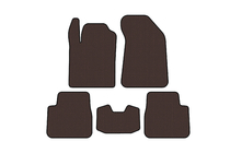 Lancia Delta 2008–2014 Gummimattor Carsuit (Brun) foto 1