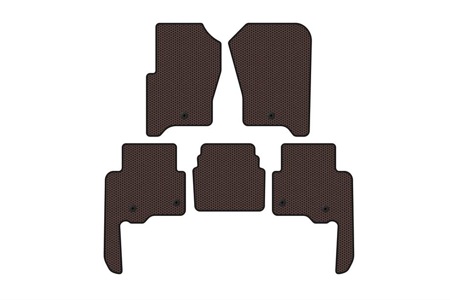 Land Rover Discovery IV 2009–2017 Gummimattor Carsuit V2 (Brun) Image
