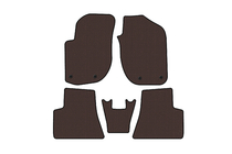 Land Rover Freelander I 1997–2006 Gummimattor Carsuit (Brun) foto 1