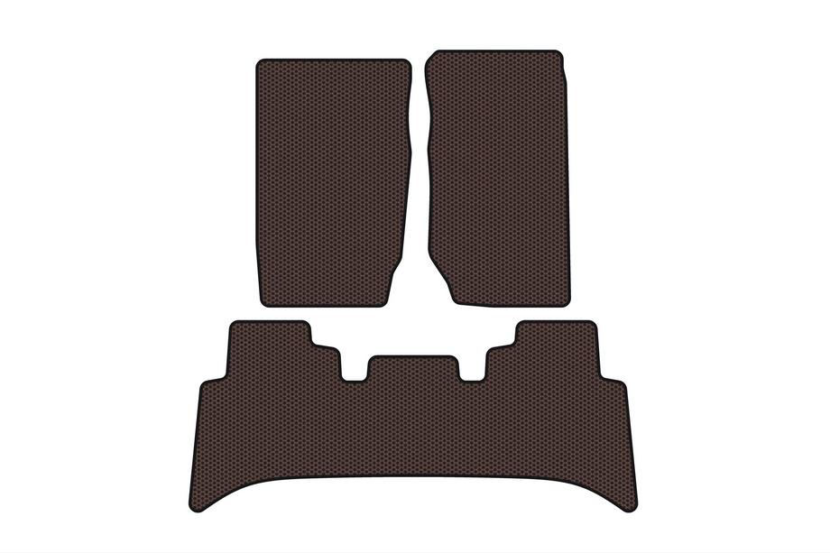 Range Rover II P38A 1997–2002 Gummimattor Carsuit (Brun) Image