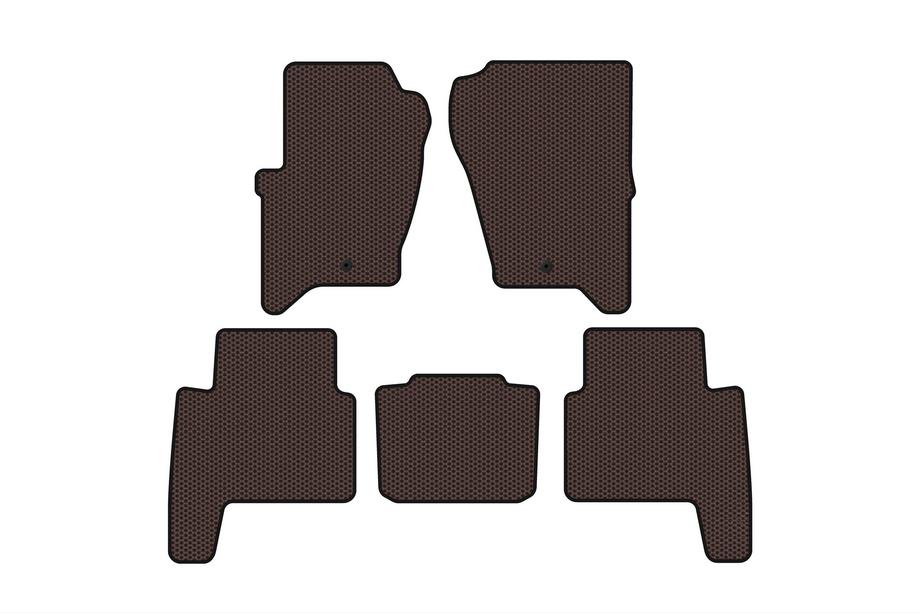 Range Rover Sport 2005–2013 Gummimattor Carsuit (2005-2009, brun) Image
