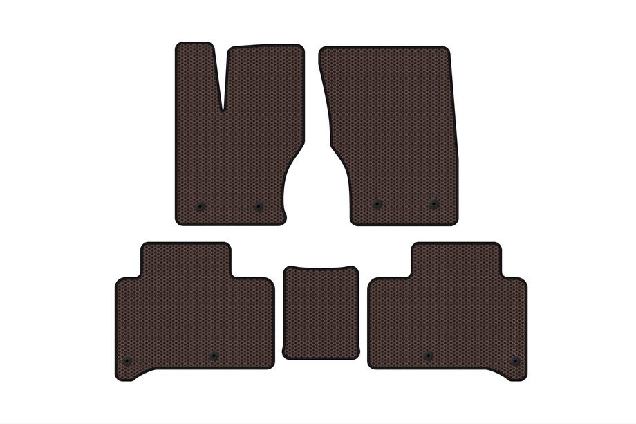 Range Rover Sport 2014–2022 Carsuit gummimattor för kupén (2013-2017, brun) Image