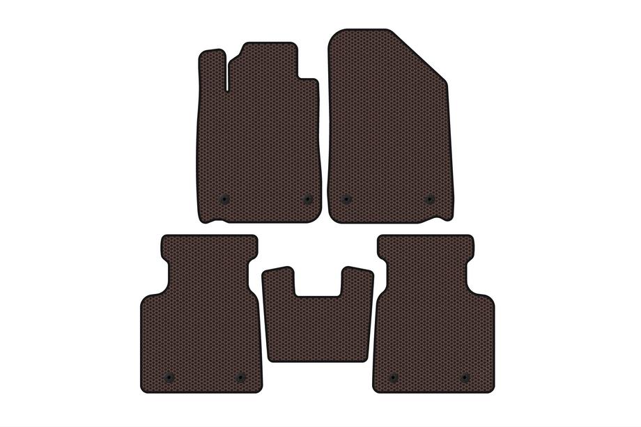 Lexus ES 2001–2006 Gummimattor Carsuit (Brun) Image