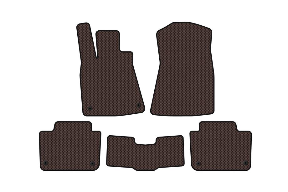 Lexus GS 2005–2011 Gummimattor Carsuit (SD, brun) Image