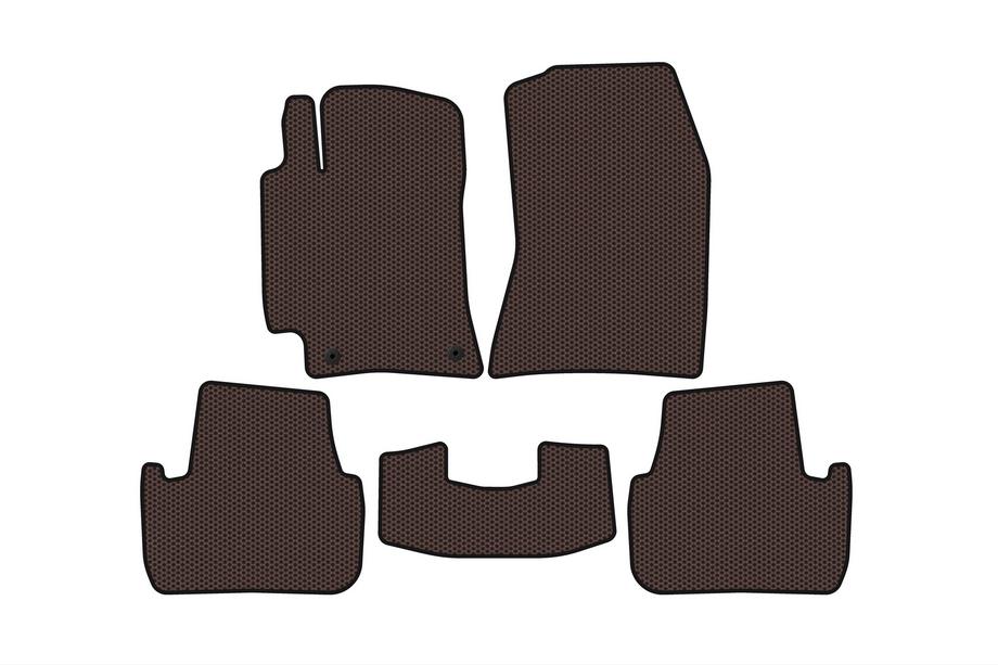 Lexus IS 1998–2005 Gummimattor Carsuit (Brun) Image