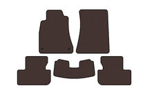 Lexus IS 2005–2013 Gummimattor Carsuit (SD, 2WD, brun) foto 1