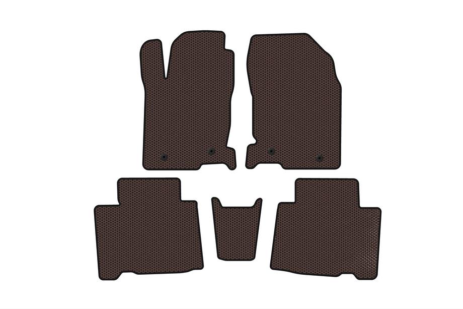 Lexus NX 2014–2021 Gummimattor Carsuit (Brun) Image