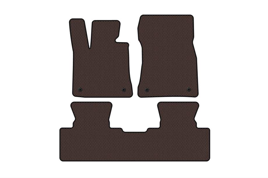 Lexus RX 2016–2022 Gummimattor Carsuit (Brun) Image