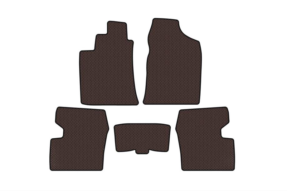 Lifan 620 Solano 2007– Gummimattor Carsuit (SD, brun) Image