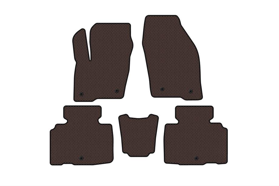 Lincoln MKX 2015– Gummimattor Carsuit (Brun) Foto 1