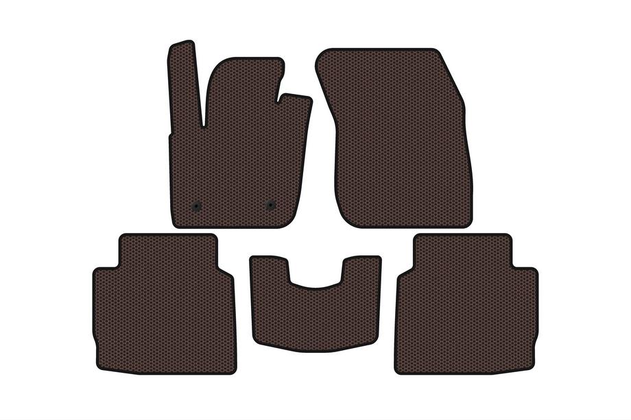 Lincoln MKZ 2012–2020 Gummimattor Carsuit (2016-2020, SD, brun) Image