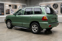 Hyundai Santa Fe 1 2000–2006 Sidosteg Line (2 st, aluminium) foto 1