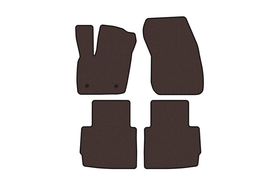 Lincoln MKZ 2012–2020 Gummimattor Carsuit (Brun) Image
