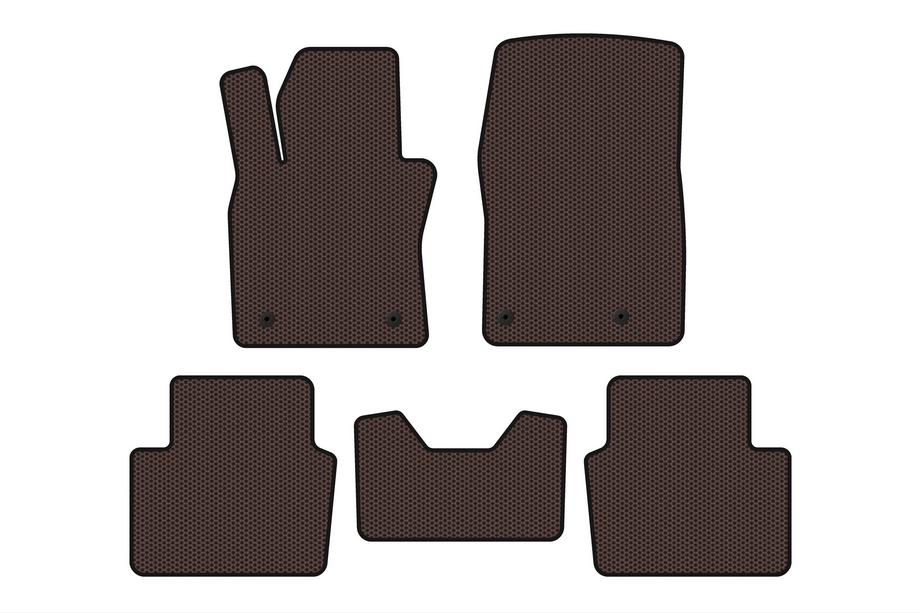 Mazda 3 2019– Gummimattor Carsuit (HB, brun) Image