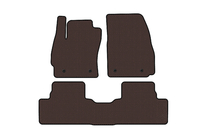 Mazda 5 2010–2018 Carsuit gummimattor till kupén (2 rader, brun) foto 1