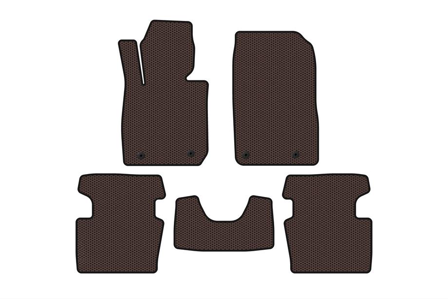 Mazda CX-3 2015– Gummimattor Carsuit (2018+, brun) Image