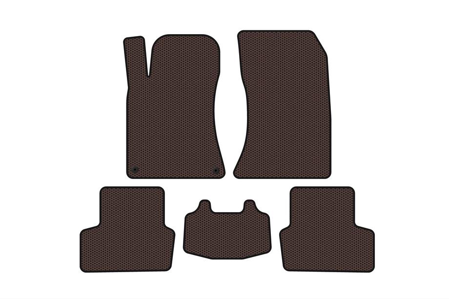 Mercedes CLA C117 2013–2019 Gummimattor Carsuit (SD, brun) Image