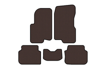 Smart 1998–2007 Gummimattor Carsuit (2003-2007, Forfour, Brun) foto 1
