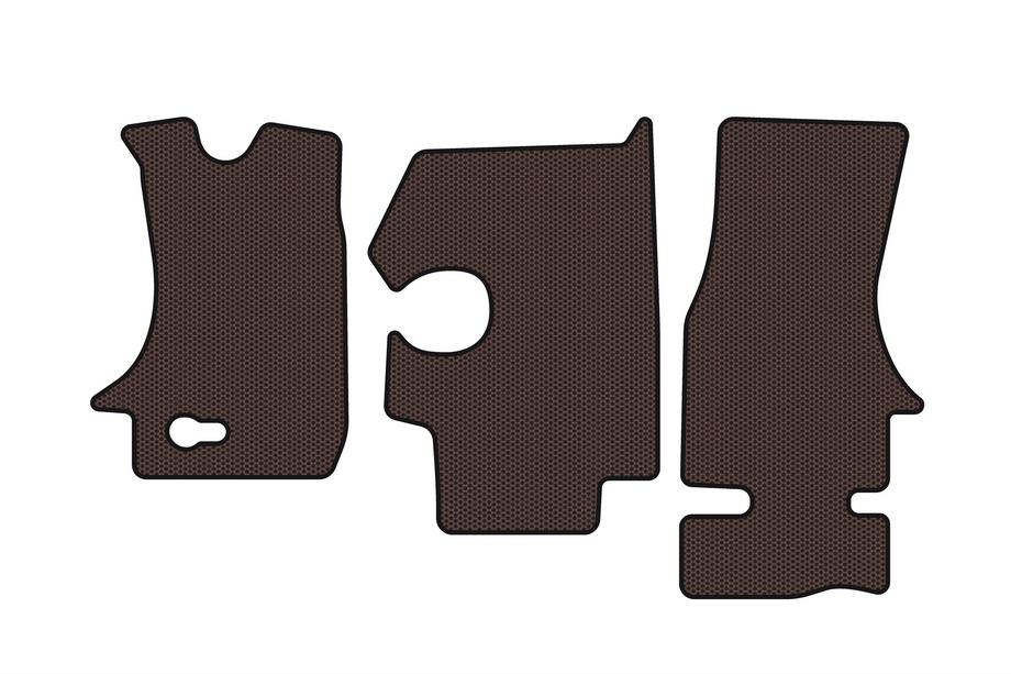 Mercedes T2 (507-814) 1967–1996 Gummimattor Carsuit (Brun) Image