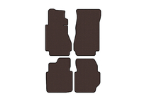 Mercedes W123 1975–1986 Gummimattor Carsuit (Brun) foto 1