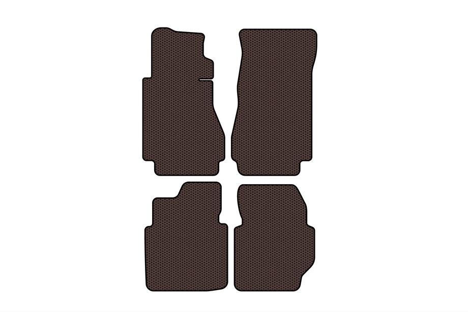 Mercedes W123 1975–1986 Gummimattor Carsuit (Brun) Image