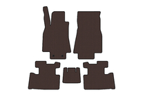 Mercedes A-class W169 2004–2012 Gummimattor Carsuit (2004-2008, HB, 5-dörrars, bruna) foto 1