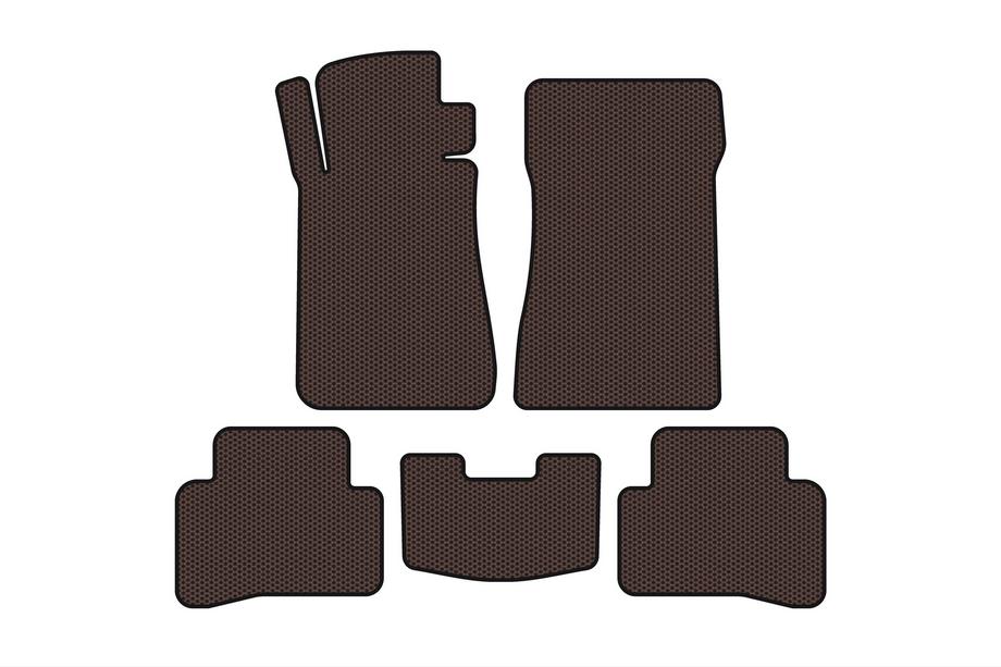 Mercedes C-class W202 1993–2001 Gummimattor Carsuit (SD, brun) Image