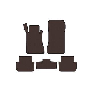 Carsuit gummimattor till kupén (Coupé, bruna) Mercedes CLK W209 2002–2010 foto 1