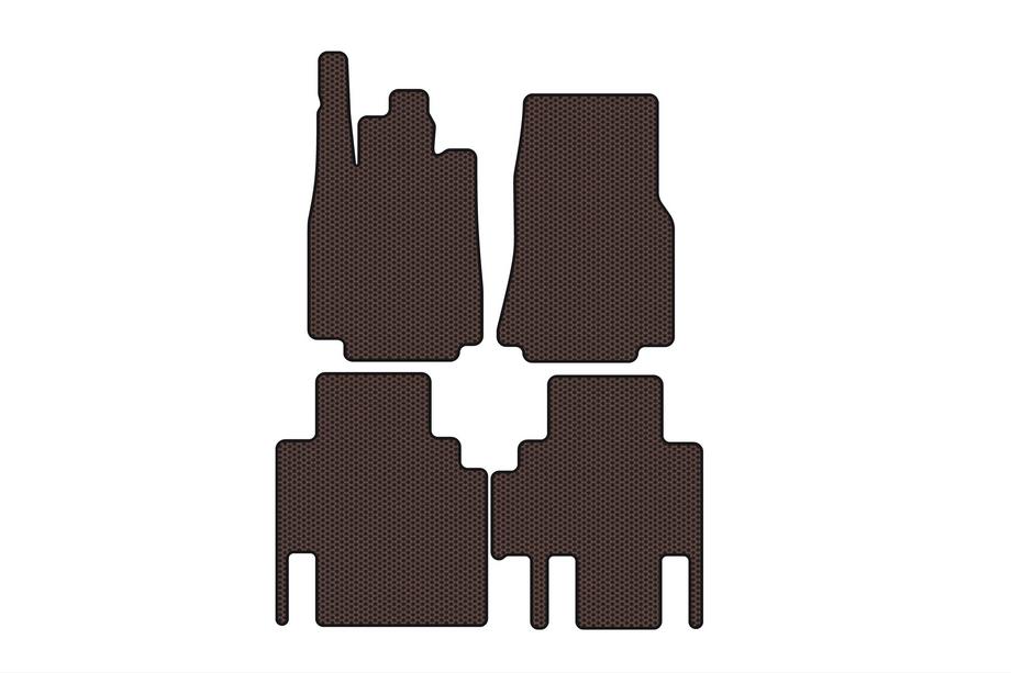 Mercedes Vaneo W414 2001–2005 Gummimattor Carsuit (Brun) Image
