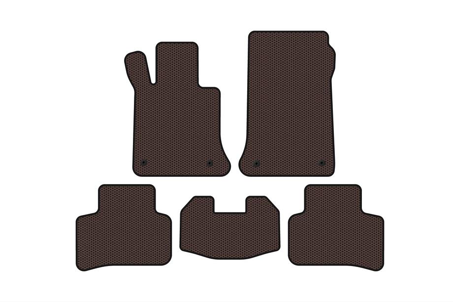 Mercedes GLK class X204 2008–2015 Gummimattor Carsuit (Brun) Image