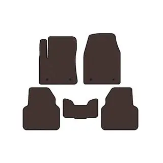 Gummimattor Carsuit (HB, brun)