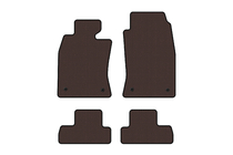 Mini Cooper R50/52/53 2000–2006 Gummimattor Carsuit (för R50, brun) foto 1