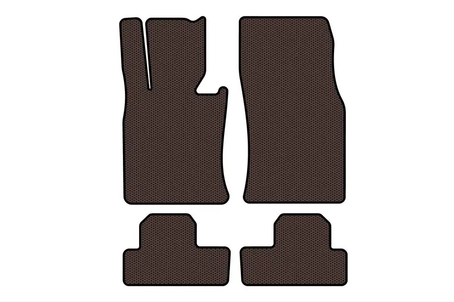 Mini Clubman R55/R56 2007–2014 Carsuit gummimattor för kupén (för R56, bruna) Image