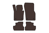 Mini Cooper F55/56/57 2014–2023 Carsuit gummimattor till kupén (för S F56, brun) foto 1