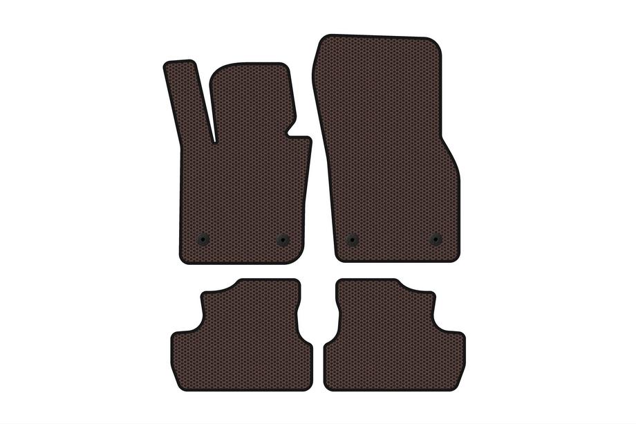 Mini Cooper F55/56/57 2014–2023 Carsuit gummimattor till kupén (för S F56, brun) Image