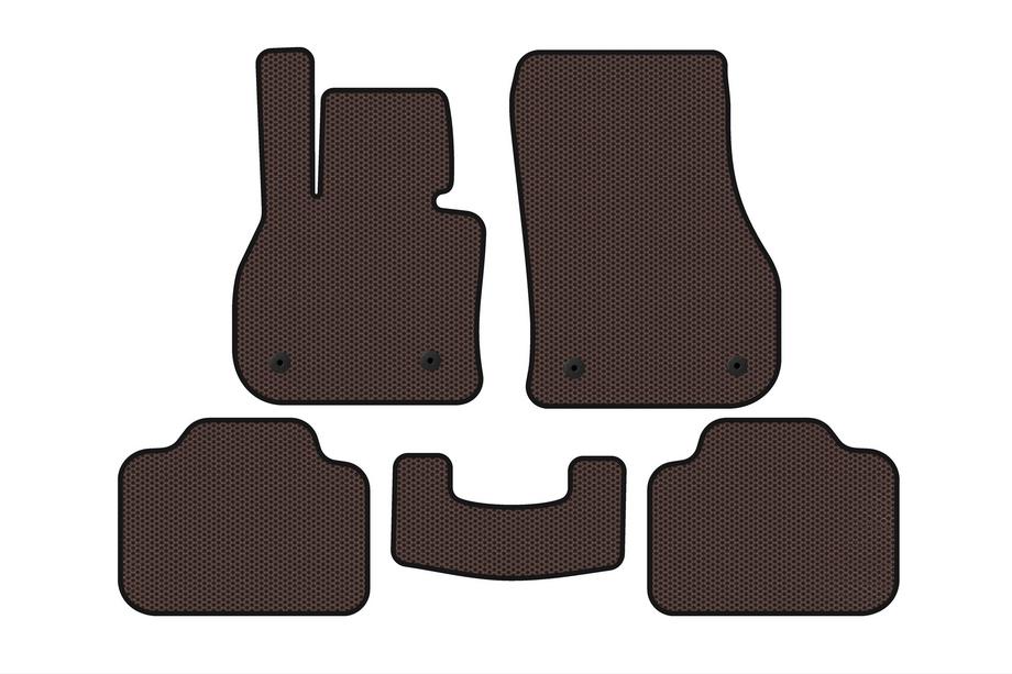 Mini Countryman F60 2017–2023 Gummimattor Carsuit (Brun) Image